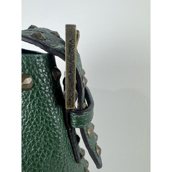 BCBGMaxAzria Green Studded Shoulder Bag - Picture 3 of 13